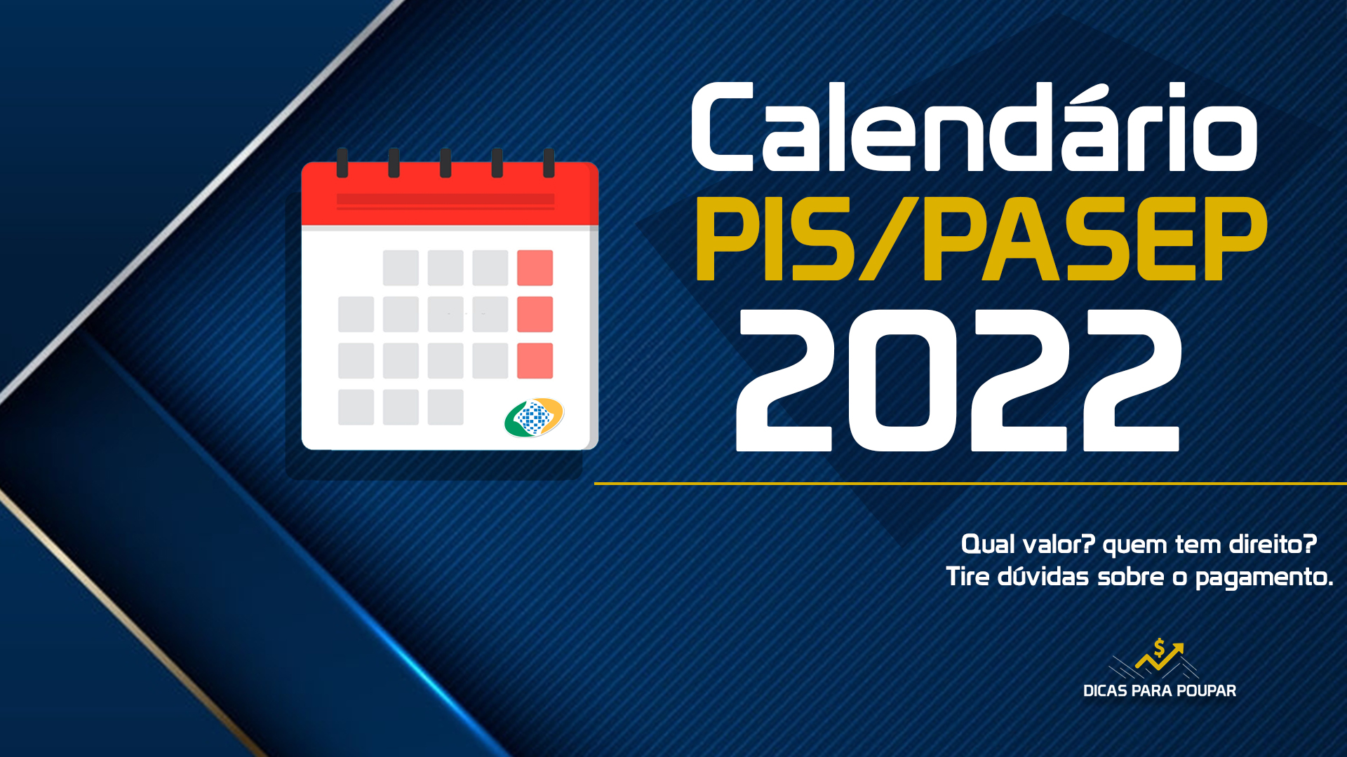 Calendário de pagamento do PIS PASEP 2022